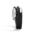 John Hardy Legends Black Leather and Sterling Silver Naga Double Coil Bracelet