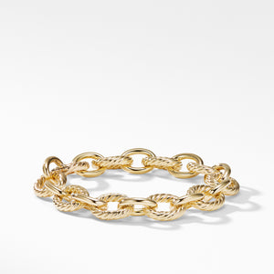 David Yurman Oval Large Link Bracelet in Gold