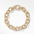 David Yurman Oval Large Link Bracelet in 18 karat Yellow Gold