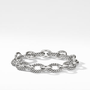 David Yurman Oval Large Link Bracelet in Sterling Silver