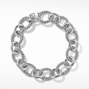 Sterling Silver David Yurman Oval Large Link Bracelet