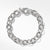 David Yurman Cable Oval Link Bracelet in Sterling Silver