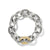 Extra-Large Oval Link Bracelet with 18K Gold, 7&quot;