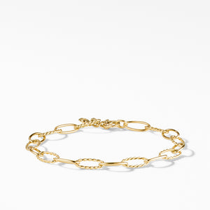 Stax Oval Link Bracelet in 18K Yellow Gold