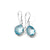 IPPOLITA Rock Candy Mini Teardrop Gemstone Earrings in Blue Topaz