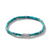 John Hardy Classic Chain Bracelet with Heishi Turquoise Beads