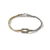 John Hardy Classic Chain Yellow Gold &amp; Sterling Silver Double Row Bracelet