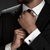 Deco Cufflinks with Black Onyx