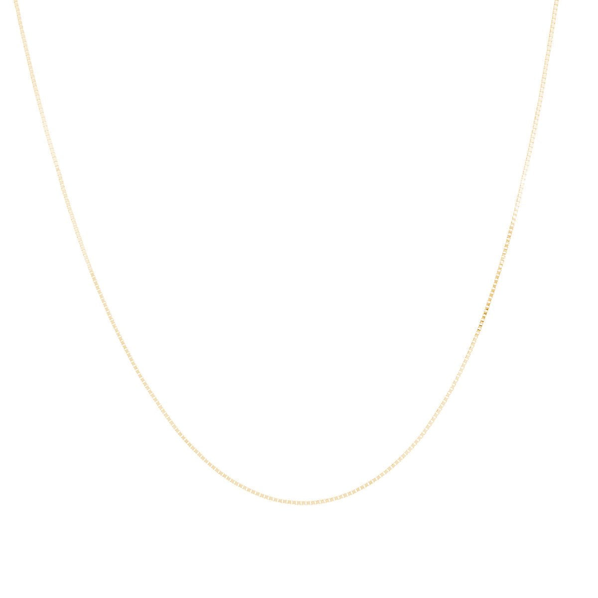 Fink's Jewelers 14K Yellow Gold .66mm Box Chain Necklace