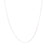 Fink&#39;s Jewelers 14K White Gold .85mm Round wheat Chain Necklace