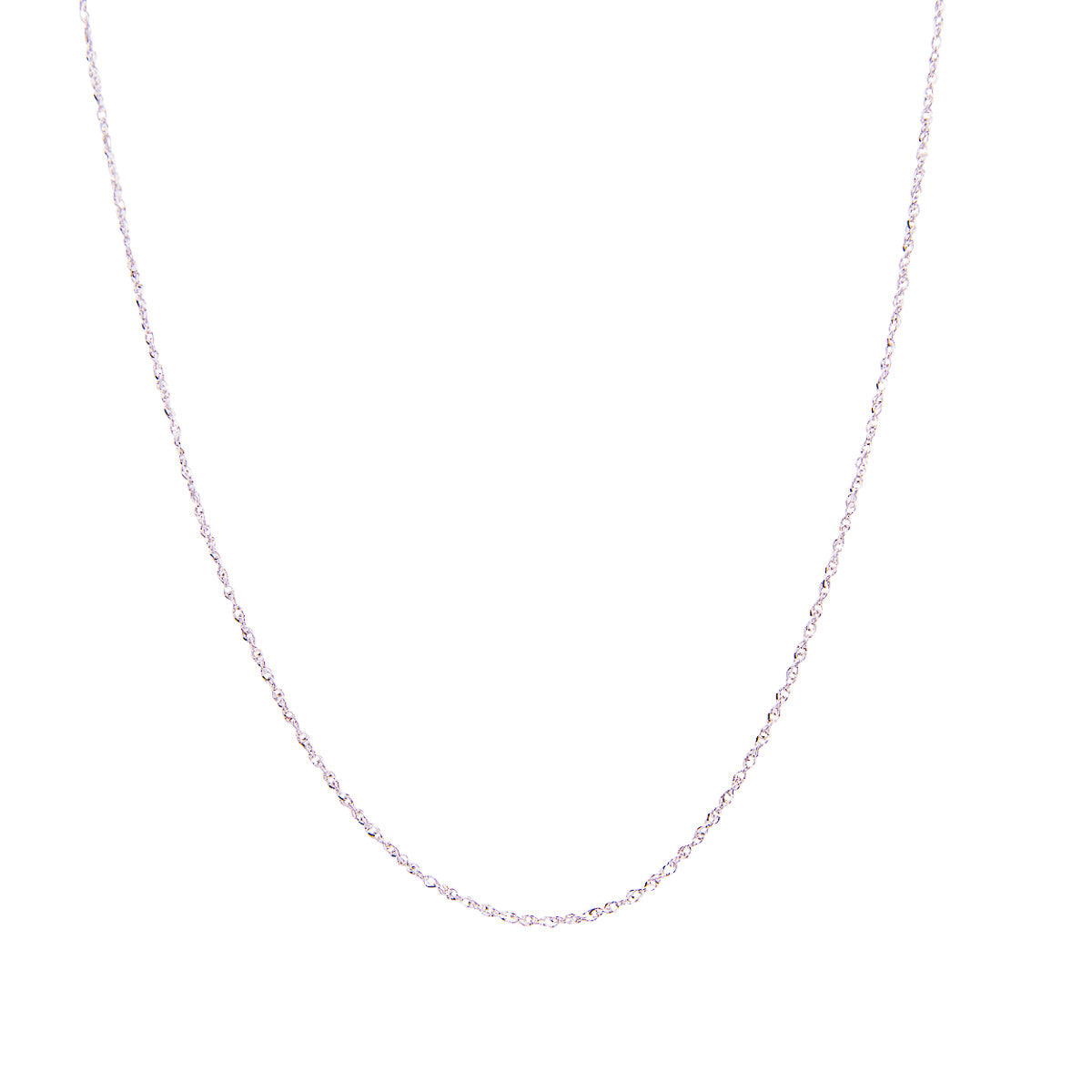 Fink's Jewelers 14K Gold 1.25mm Singapore Sparkle Chain Necklace
