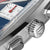 Close Up Detail of TAG Heuer Men&#39;s Monaco Calibre Heuer 02 Blue Dial Watch with Alligator Strap