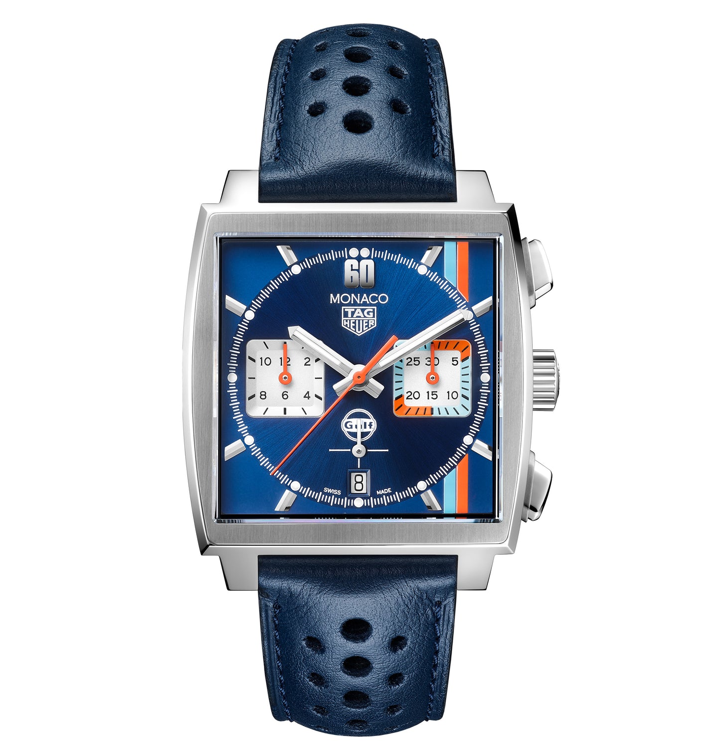TAG Heuer Men's Monaco X Gulf Iconic Watch