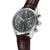 Second view of TAG Heuer Carrera Chronograph Men&#39;s Calibre Heuer 02 Automatic Chronograph Anthracite Dial Watch with Leather Strap