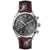 TAG Heuer Carrera Chronograph Men&#39;s Calibre Heuer 02 Automatic Chronograph Anthracite Dial Watch with Leather Strap