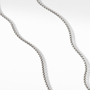 David Yurman 20" Small Box Chain Necklace with Gold