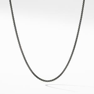 Small Box Chain Necklace, 72" Length