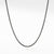 Small Box Chain Necklace, 72&quot; Length