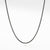 Small Box Chain Necklace, 17&quot; Length