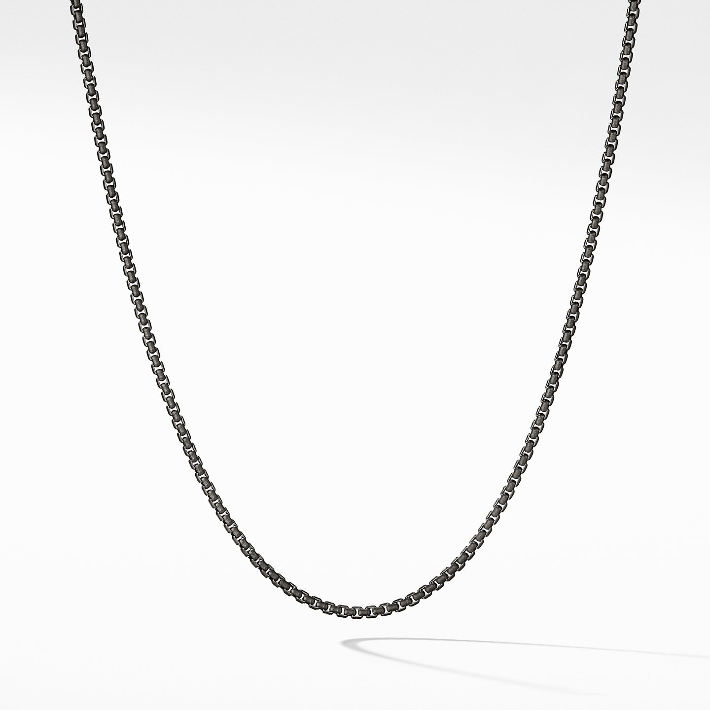 Small Box Chain Necklace, 17