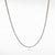 Baby Box Chain Necklace with An Accent of 14K Gold, 1.7mm