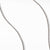 Baby Box Chain Necklace with An Accent of 14K Gold, 1.7mm