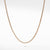 David Yurman 18" Small Box Chain in 18k Yellow Gold
