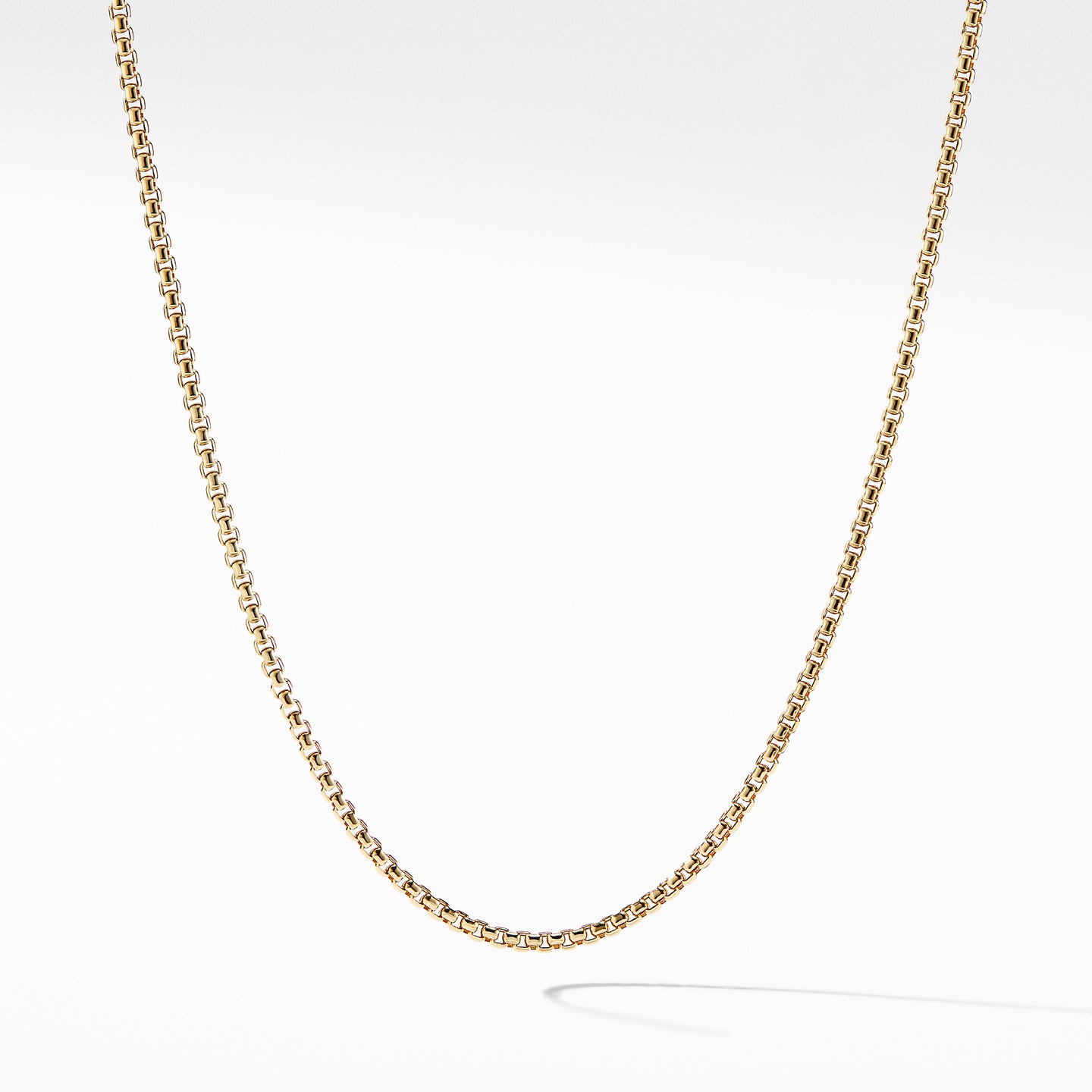 David Yurman Small Box Chain in 18K Yellow Gold