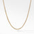 Box Chain Necklace in 18K Yellow Gold, 18&quot; Length