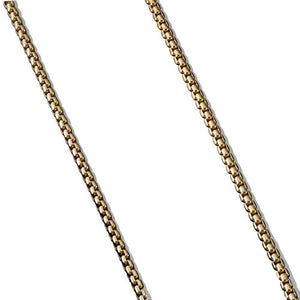 David Yurman Medium Box Chain Necklace in 18k Yellow Gold