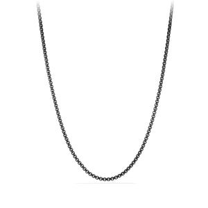 Box Chain Necklace, 22" Length