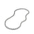 Elongated Box Chain Necklace, 26&quot; Length