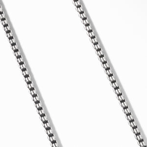 Small Double Box Chain Necklace