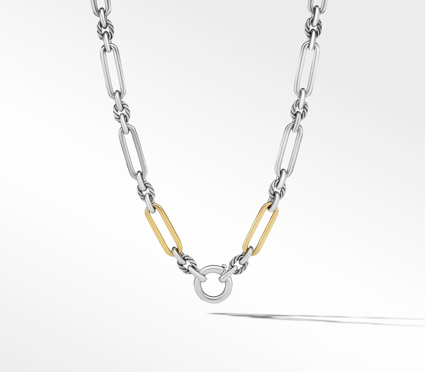 Lexington Chain with 18K Yellow Gold Necklace, 21