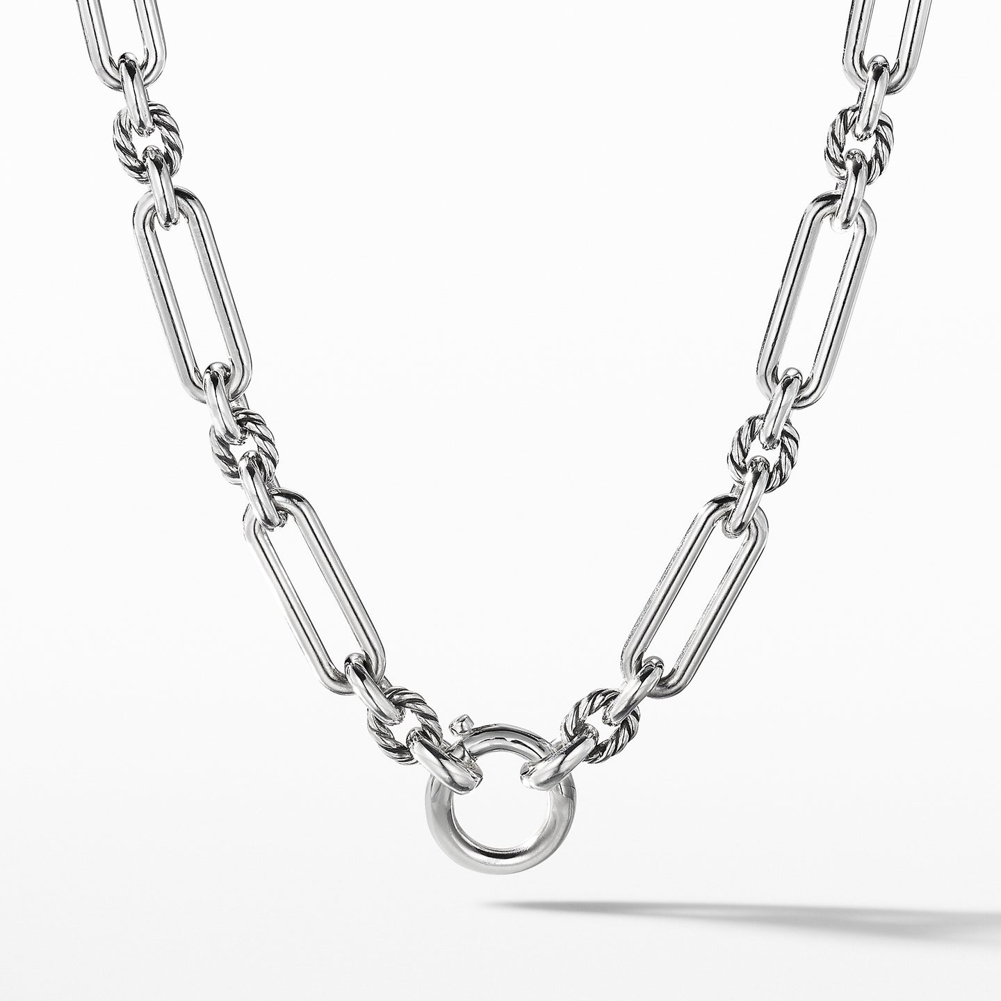 Lexington Chain Necklace in Silver, 18