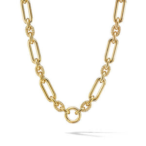 David Yurman Lexington Chain Necklace in 18K Yellow Gold