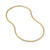 18K Yellow Gold Deco Link Necklace, 24&quot;