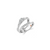Fink&#39;s Exclusive Round Diamond Triple-Stone Engagement Ring Set