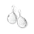 IPPOLITA Wonderland Sterling Silver Large Gemstone Teardrop Earrings in Clear Quartz