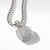 Load image into Gallery viewer, David Yurman Sterling Silver Pendant with Pavé Diamonds