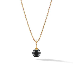 Pendant with Black Onyx in 18K Gold