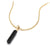 Load image into Gallery viewer, Barrels Charm in Black Onyx with 18K Gold
