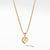 Compass Heart Pendant in 18K Yellow Gold with Diamonds