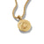 Cancer Amulet in 18K Yellow Gold with Diamonds