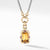 Load image into Gallery viewer, Novella Pendant with Citrine and 18K Yellow Gold