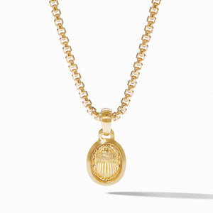 Petrvs® Small Scarab Pendant in 18K Yellow Gold
