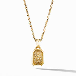 Petrvs® Small Bee Pendant in 18K Yellow Gold