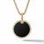 Load image into Gallery viewer, DY Elements Enhancer with Black Onyx in 18K Yellow Gold with Diamonds