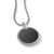 David Yurman DY Elements Sterling Silver Disc Pendant with Black Onyx and Pavé Diamonds