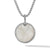 Load image into Gallery viewer, DY Elements® Disc Pendant with Mother of Pearl and Pavé Diamond Rim